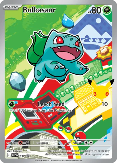 37 Bulbasaur Mega Evolution Black Star Promos 2025 37 Bulbasaur Mega Evolution Black Star Promos 2025