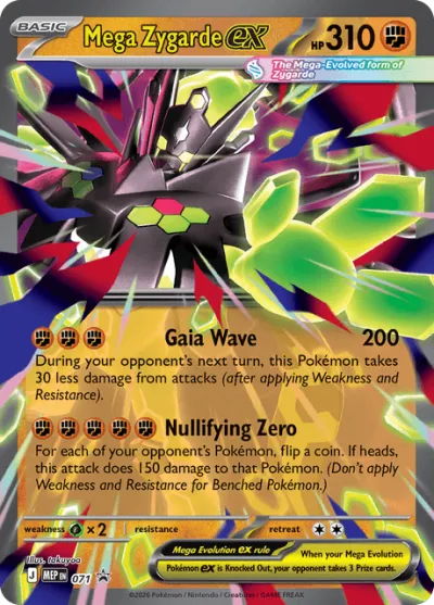 71 Mega Zygarde ex Mega Evolution Black Star Promos 2025 71 Mega Zygarde ex Mega Evolution Black Star Promos 2025