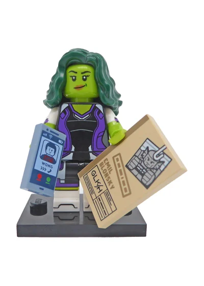71039-5 She-Hulk LEGO Minifigures Marvel Серія 2 2023