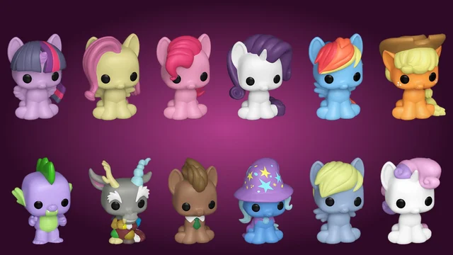 Funko Bitty Pop! My Little Pony, 4-Pack серії 1–3