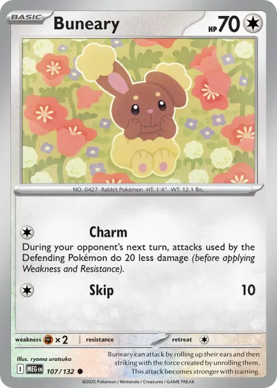 107 Buneary Mega Evolution 2025 107 Buneary Mega Evolution 2025