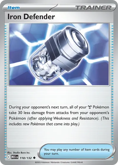 118 Iron Defender Mega Evolution 2025 118 Iron Defender Mega Evolution 2025