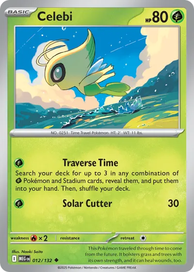 12 Celebi Mega Evolution 2025