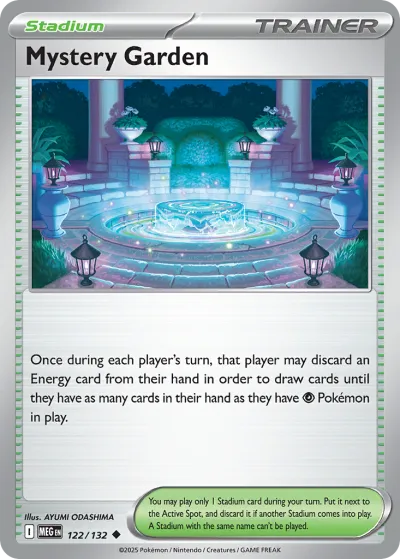 122 Mystery Garden Mega Evolution 2025 122 Mystery Garden Mega Evolution 2025