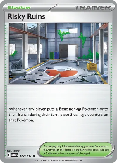 127 Risky Ruins Mega Evolution 2025 127 Risky Ruins Mega Evolution 2025