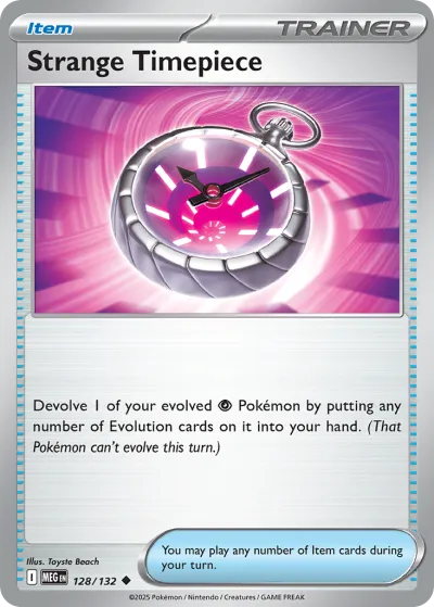 128 Strange Timepiece Mega Evolution 2025 128 Strange Timepiece Mega Evolution 2025