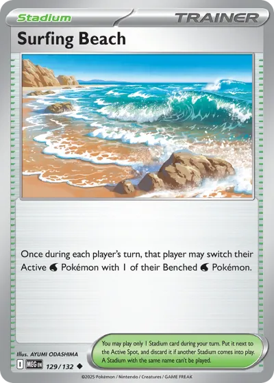 129 Surfing Beach Mega Evolution 2025 129 Surfing Beach Mega Evolution 2025