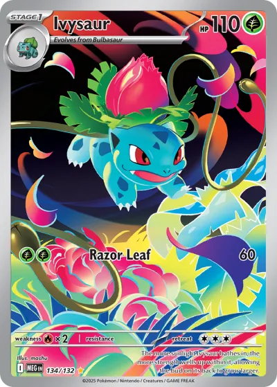 134 Ivysaur Mega Evolution 2025 134 Ivysaur Mega Evolution 2025