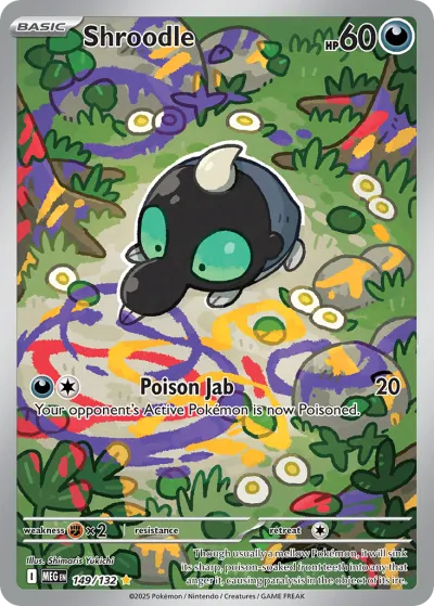 149 Shroodle Mega Evolution 2025 149 Shroodle Mega Evolution 2025