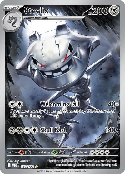 150 Steelix Mega Evolution 2025 150 Steelix Mega Evolution 2025