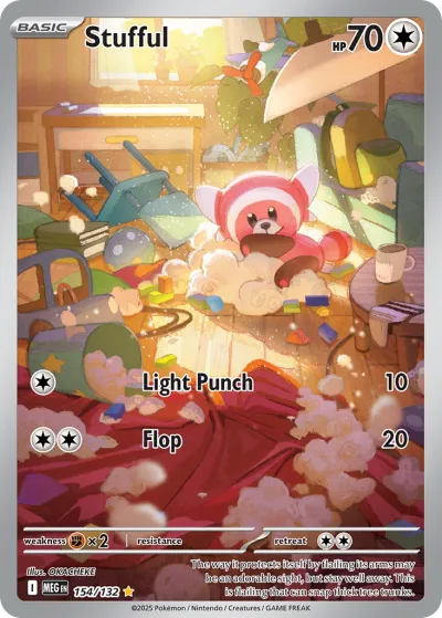 154 Stufful Mega Evolution 2025 154 Stufful Mega Evolution 2025