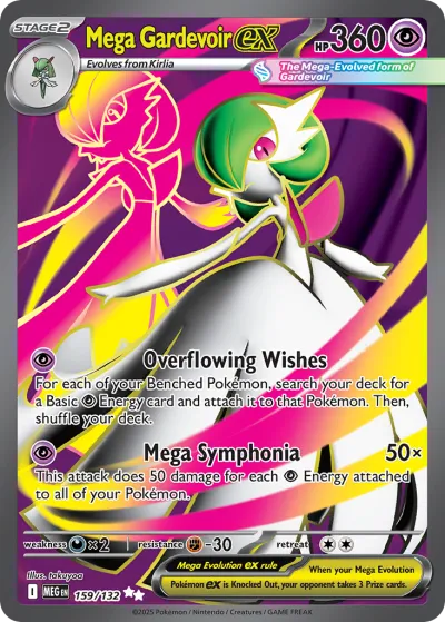 159 Mega Gardevoir ex Mega Evolution 2025 159 Mega Gardevoir ex Mega Evolution 2025
