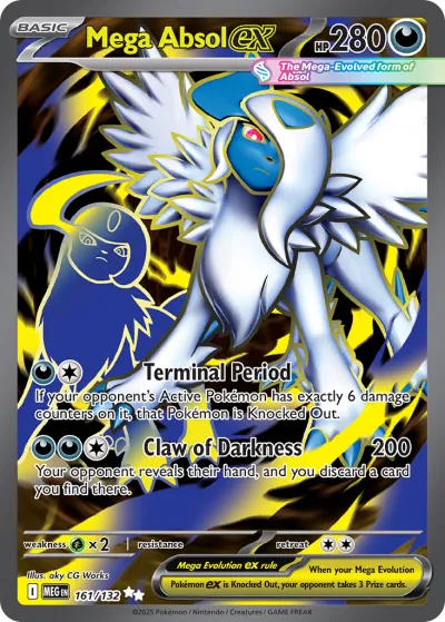 161 Mega Absol ex Mega Evolution 2025 161 Mega Absol ex Mega Evolution 2025