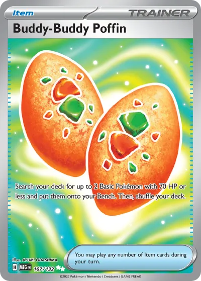 167 Buddy-Buddy Poffin Mega Evolution 2025 167 Buddy-Buddy Poffin Mega Evolution 2025