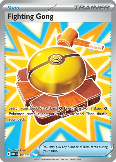 168 Fighting Gong Mega Evolution 2025 168 Fighting Gong Mega Evolution 2025