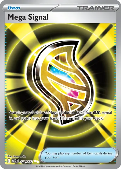 171 Mega Signal Mega Evolution 2025 171 Mega Signal Mega Evolution 2025