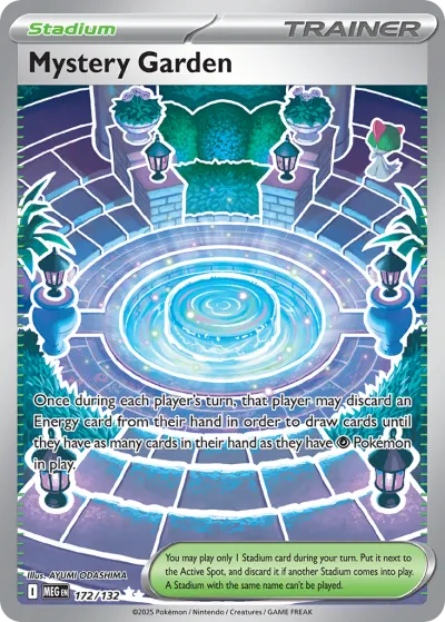 172 Mystery Garden Mega Evolution 2025 172 Mystery Garden Mega Evolution 2025