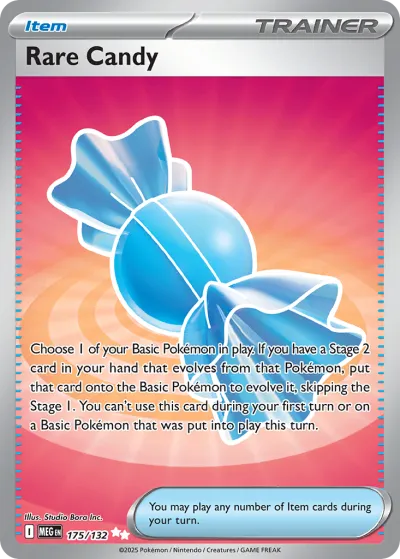 175 Rare Candy Mega Evolution 2025 175 Rare Candy Mega Evolution 2025