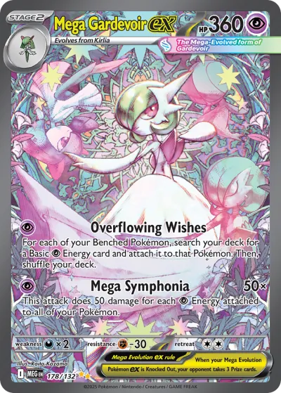 178 Mega Gardevoir ex Mega Evolution 2025 178 Mega Gardevoir ex Mega Evolution 2025