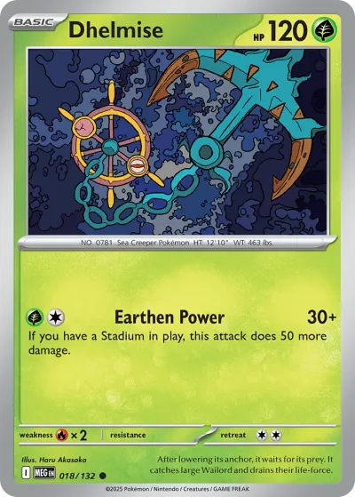 18 Dhelmise Mega Evolution 2025