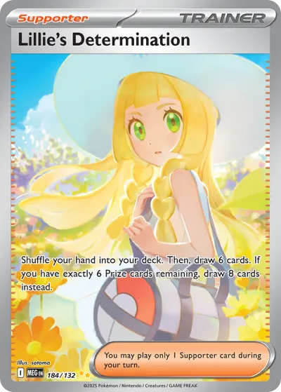 184 Lillie's Determination Mega Evolution 2025 184 Lillie's Determination Mega Evolution 2025