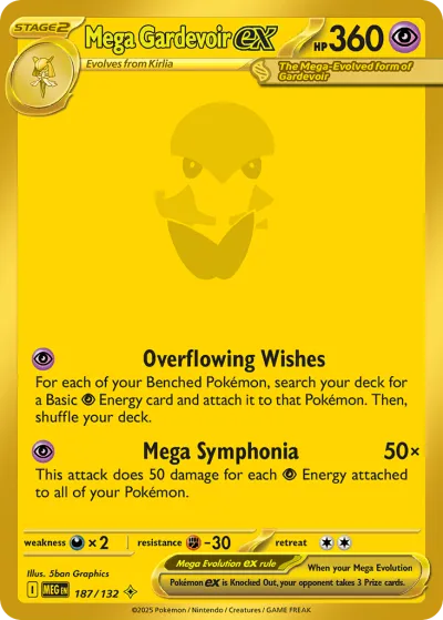 187 Mega Gardevoir ex Mega Evolution 2025 187 Mega Gardevoir ex Mega Evolution 2025