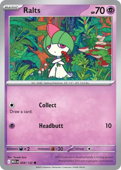 58 Ralts Mega Evolution 2025 58 Ralts Mega Evolution 2025