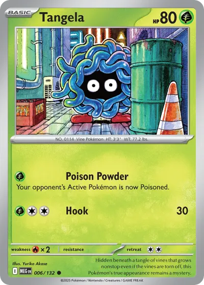 6 Tangela Mega Evolution 2025