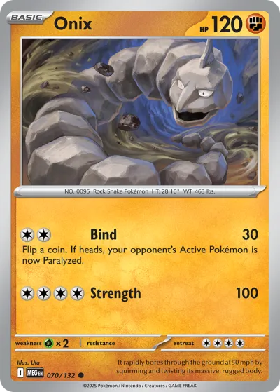 70 Onix Mega Evolution 2025 70 Onix Mega Evolution 2025