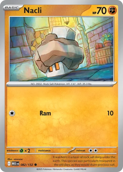 82 Nacli Mega Evolution 2025 82 Nacli Mega Evolution 2025