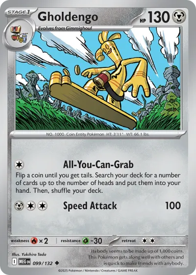99 Gholdengo Mega Evolution 2025 99 Gholdengo Mega Evolution 2025