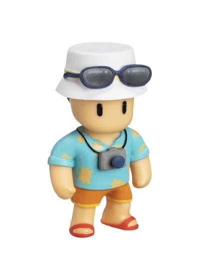 Tourist Ted Stumble Guys × Barbie Collectible Figures 2024 Tourist Ted Stumble Guys × Barbie Collectible Figures 2024