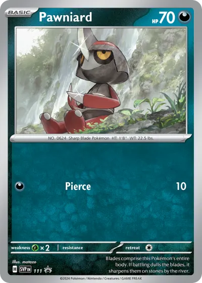 111 Pawniard Scarlet & Violet Black Star Promos 2023 111 Pawniard Scarlet & Violet Black Star Promos 2023
