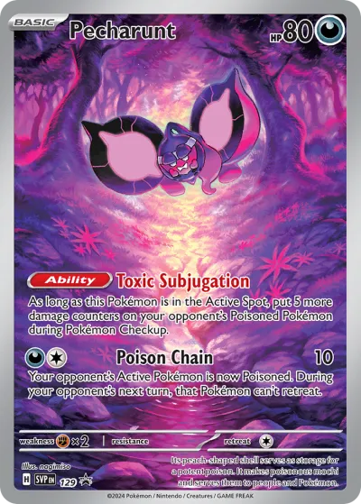 129 Pecharunt Scarlet & Violet Black Star Promos 2023 129 Pecharunt Scarlet & Violet Black Star Promos 2023