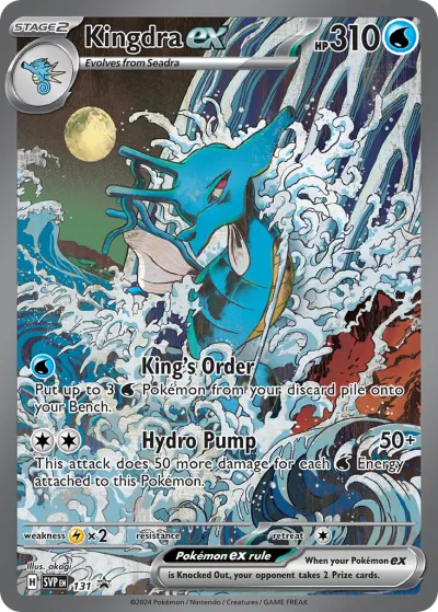 131 Kingdra ex Scarlet & Violet Black Star Promos 2023 131 Kingdra ex Scarlet & Violet Black Star Promos 2023