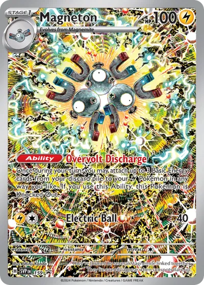 159 Magneton Scarlet & Violet Black Star Promos 2023 159 Magneton Scarlet & Violet Black Star Promos 2023
