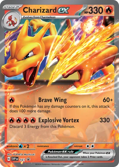161 Charizard ex Scarlet & Violet Black Star Promos 2023 161 Charizard ex Scarlet & Violet Black Star Promos 2023