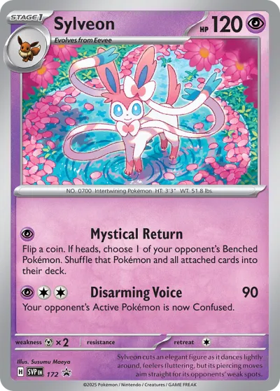 172 Sylveon Scarlet & Violet Black Star Promos 2023 172 Sylveon Scarlet & Violet Black Star Promos 2023