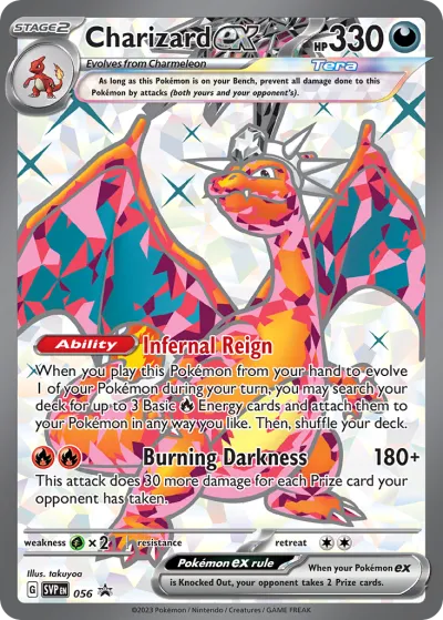 56 Charizard ex Scarlet & Violet Black Star Promos 2023 56 Charizard ex Scarlet & Violet Black Star Promos 2023