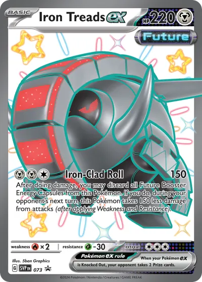 73 Iron Treads ex Scarlet & Violet Black Star Promos 2023 73 Iron Treads ex Scarlet & Violet Black Star Promos 2023