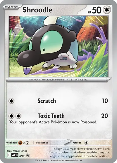 99 Shroodle Scarlet & Violet Black Star Promos 2023 99 Shroodle Scarlet & Violet Black Star Promos 2023