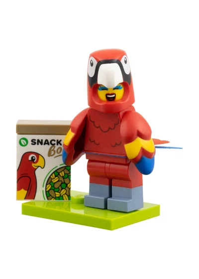 71051-12 Parrot Costume Fan LEGO Minifigures Серія 28: Тварини 2026