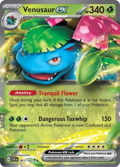 1 Venusaur ex Stellar Crown 2024