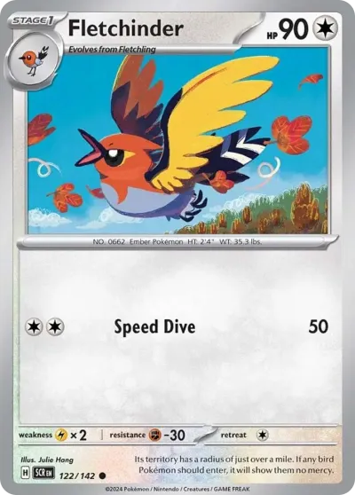 122 Fletchinder Stellar Crown 2024 122 Fletchinder Stellar Crown 2024