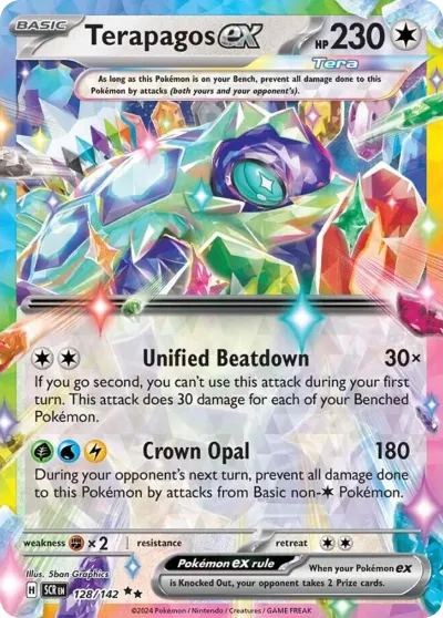 128 Terapagos ex Stellar Crown 2024 128 Terapagos ex Stellar Crown 2024