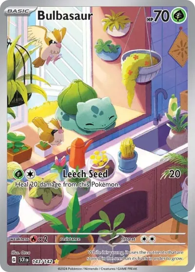 143 Bulbasaur Stellar Crown 2024 143 Bulbasaur Stellar Crown 2024