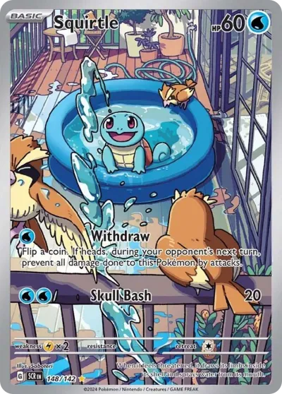 148 Squirtle Stellar Crown 2024 148 Squirtle Stellar Crown 2024