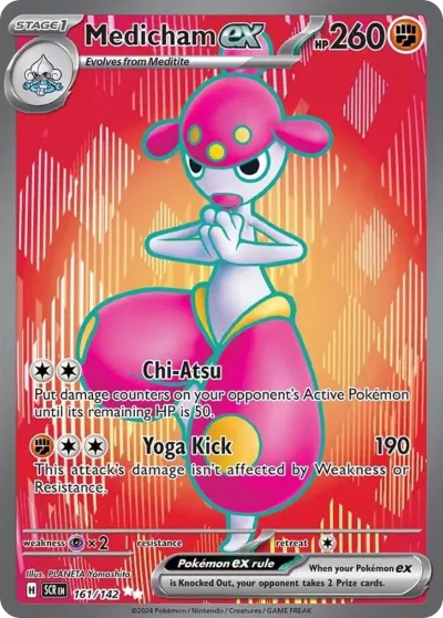 161 Medicham ex Stellar Crown 2024 161 Medicham ex Stellar Crown 2024