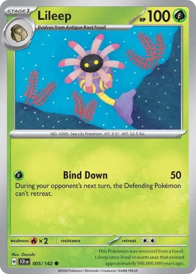 5 Lileep Stellar Crown 2024