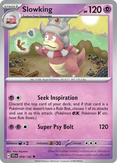 58 Slowking Stellar Crown 2024 58 Slowking Stellar Crown 2024